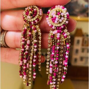 Pierced costume jewelry earrings -Never worn